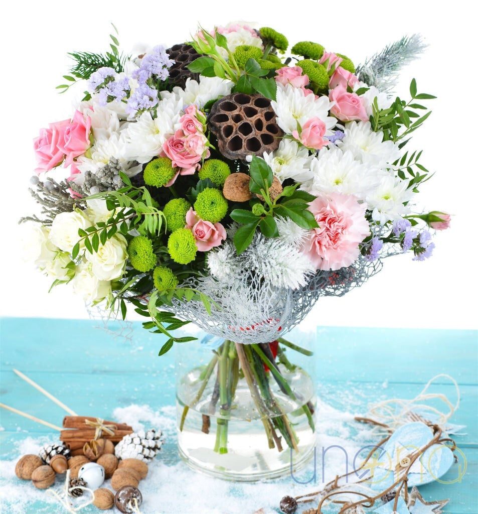 Snow Queen Bouquet (regular - fresh quality flowers)