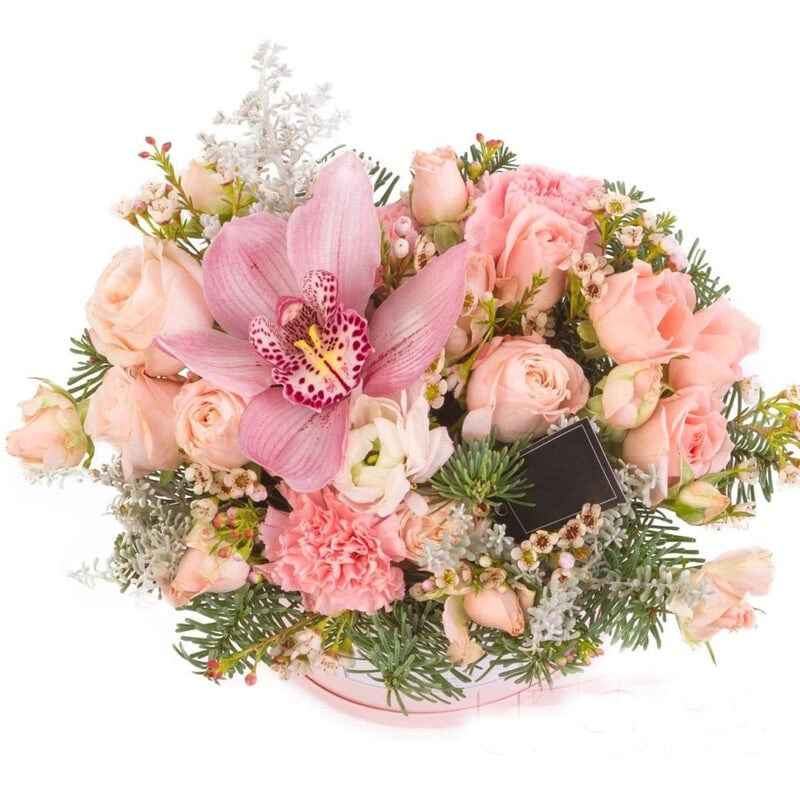 Snowy Chiffon Bouquet (regular)