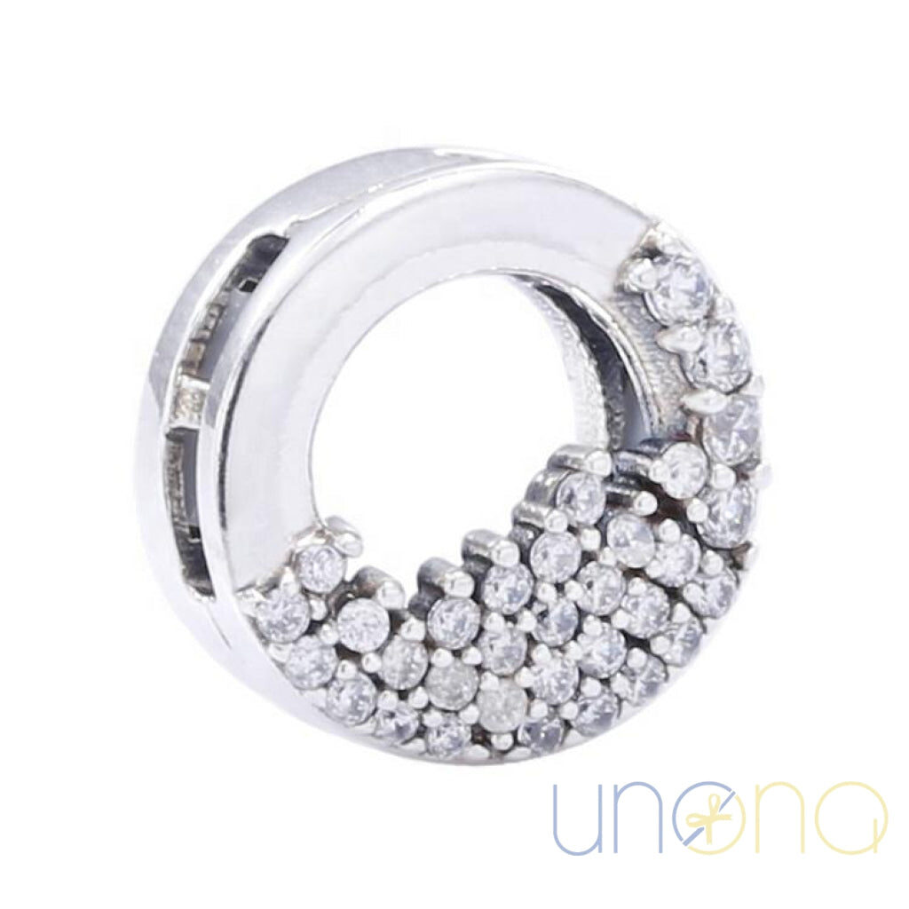 Sterling Silver Round Charm