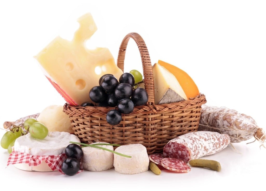 Supreme Salami and Cheese Basket (regular - 6 pounds)