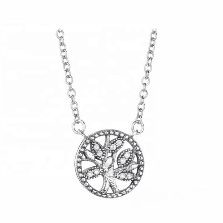 Tree of Life Silver Necklace