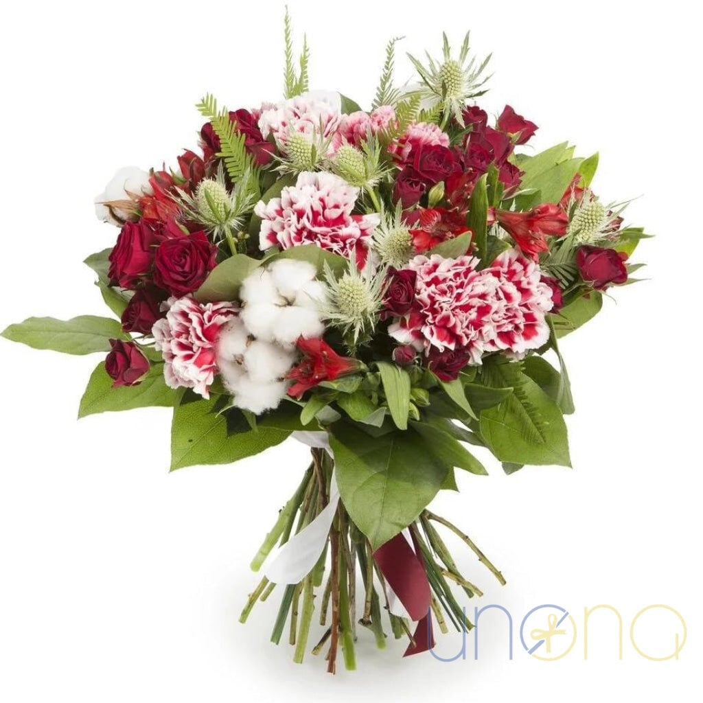 Winter Warmer Bouquet (regular - fresh quality flowers)