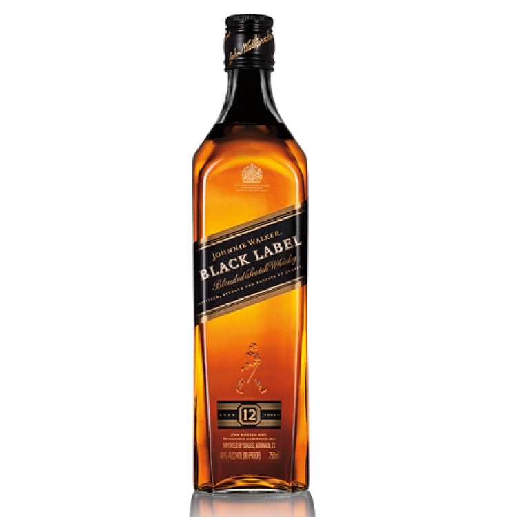 Johnnie Walker 'Black Label 12 Years Old' Blended Scotch Whisky