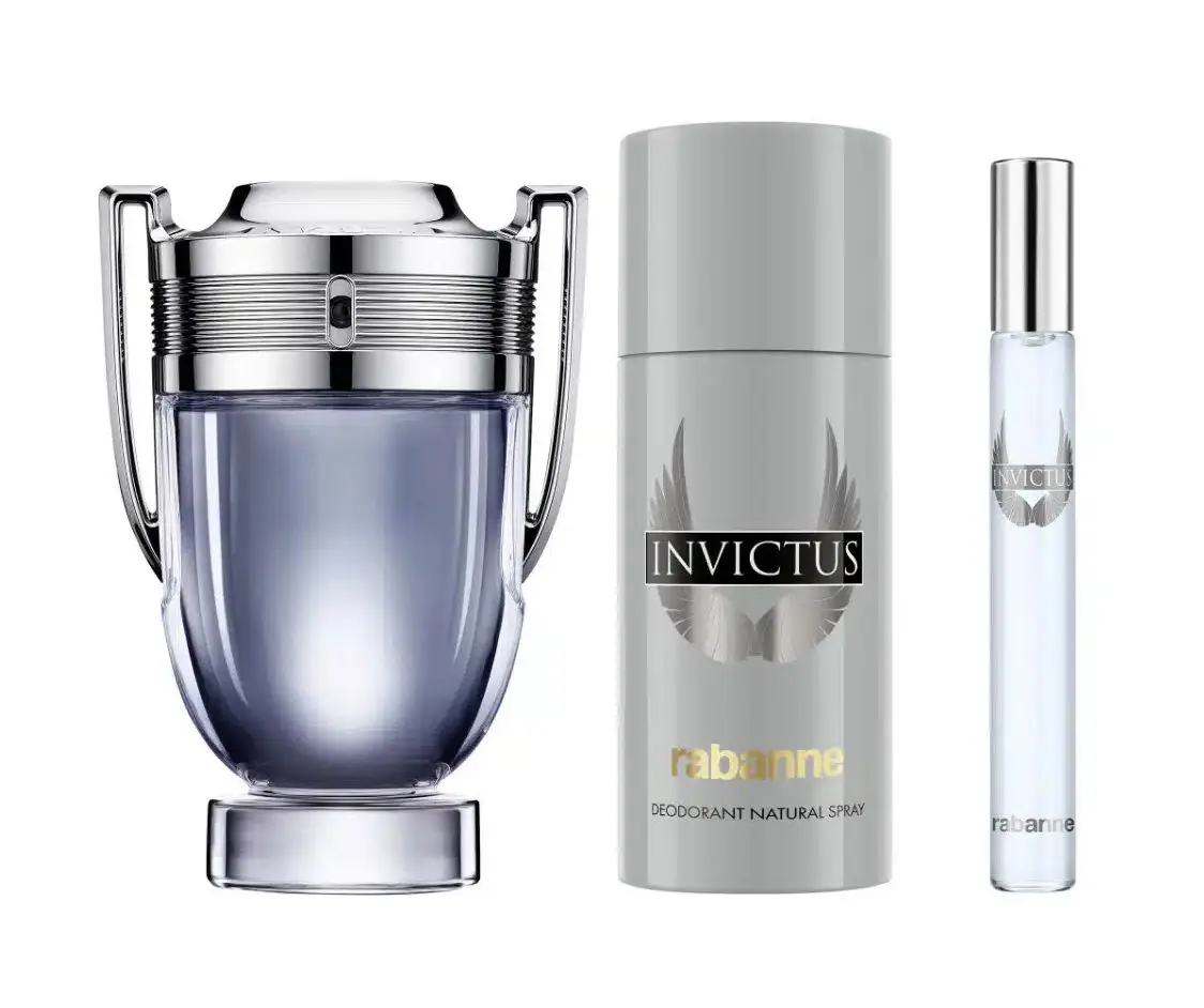 Paco Rabanne Invictus 3-Piece Gift Set for Men