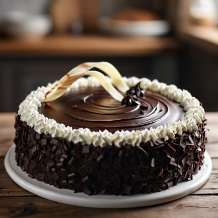 Premium Chocolate Cake With Choco Chips (Premium Chocolate Cake with Choco Chips 1 Kg)