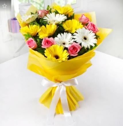 Mixed Flowers Bouquet (25 Mixed Flowers)