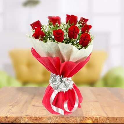 Exclusive Red Roses Bunch (24 Roses)