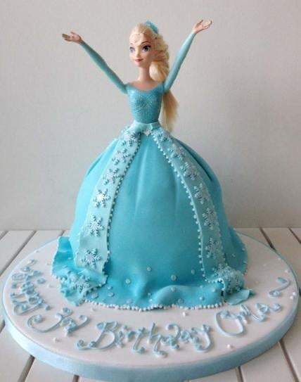 Style Queen Barbie Cake (2 Kg Cake)