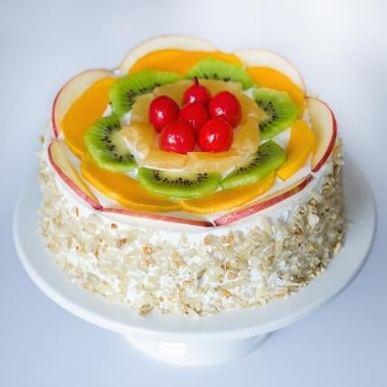 Fresh Fruit Cake (1 Kg Cake)