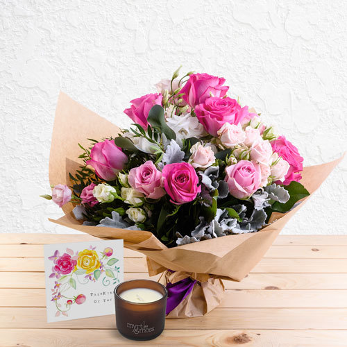 Precious Package With-Premium Card And Candle