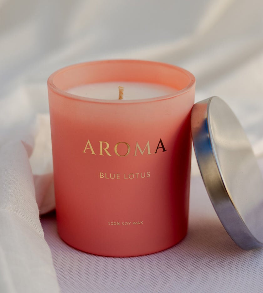 Blue Lotus Candle by
