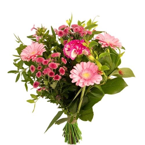 Seasonal bouquet of pink shades (Seasonal bouquet small pink)