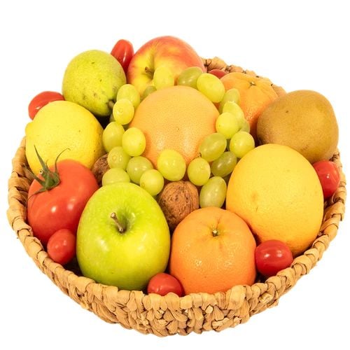 A decorative item with fruit30cm (The decoration is made with fruit.)