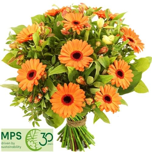 Advantage bouquet of orange shades (Advantage bouquet small orange shades)