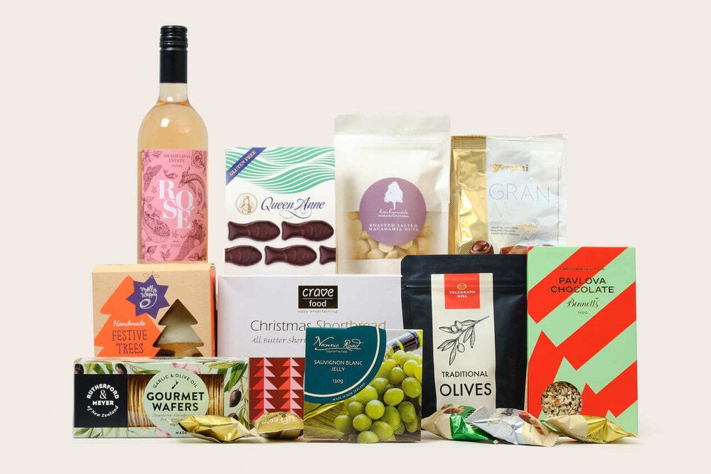 Large Festive Box with Waiheke Rose