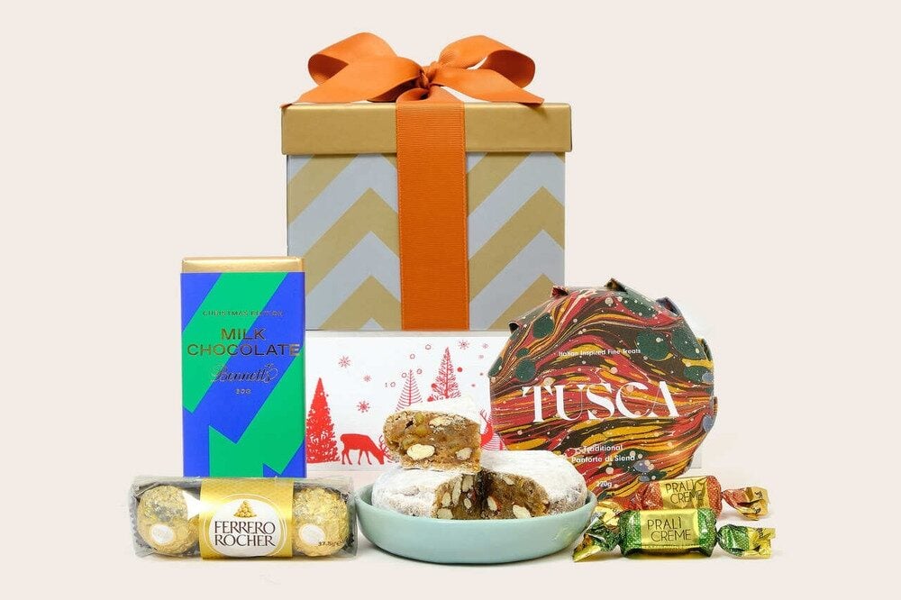 Panforte & Choc Delight Xmas Gift Box
