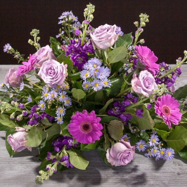 Stretcher Decoration, Blue And Purple (Small)