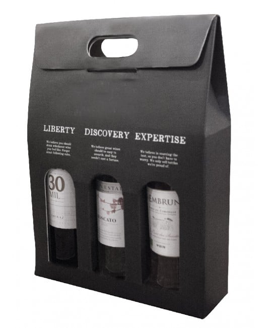 3 Bottle Wine Gift Box