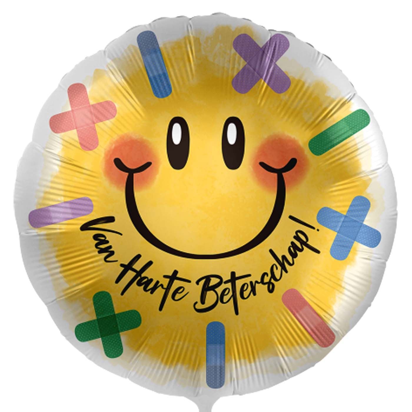 Get well soon Smiley with Bandages