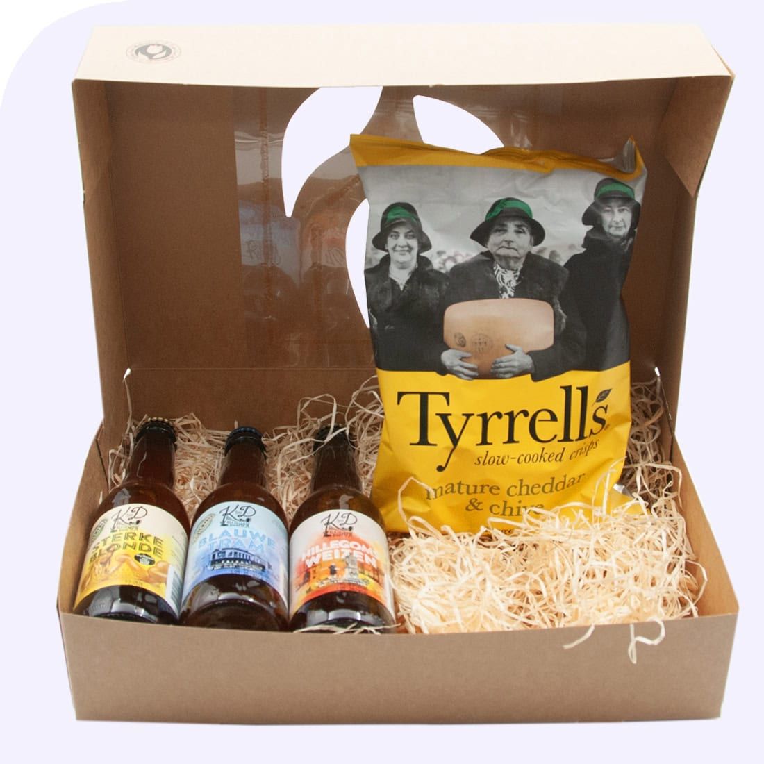 Beer & Bites Box - For those real moments of enjoyment (2 bottle beer bites box)