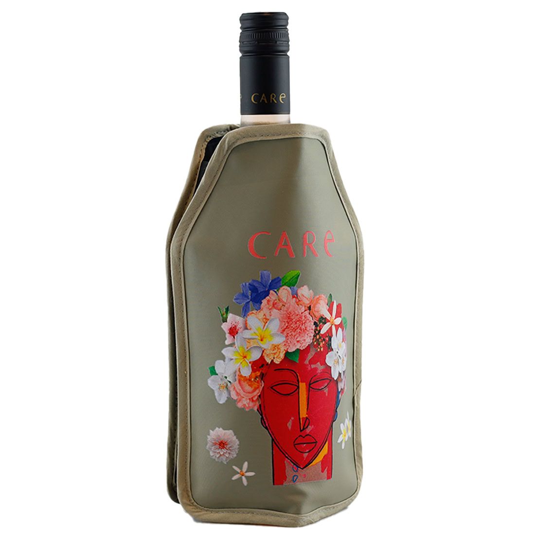 Care Wine with Gel Ice Bag (Rose wine)