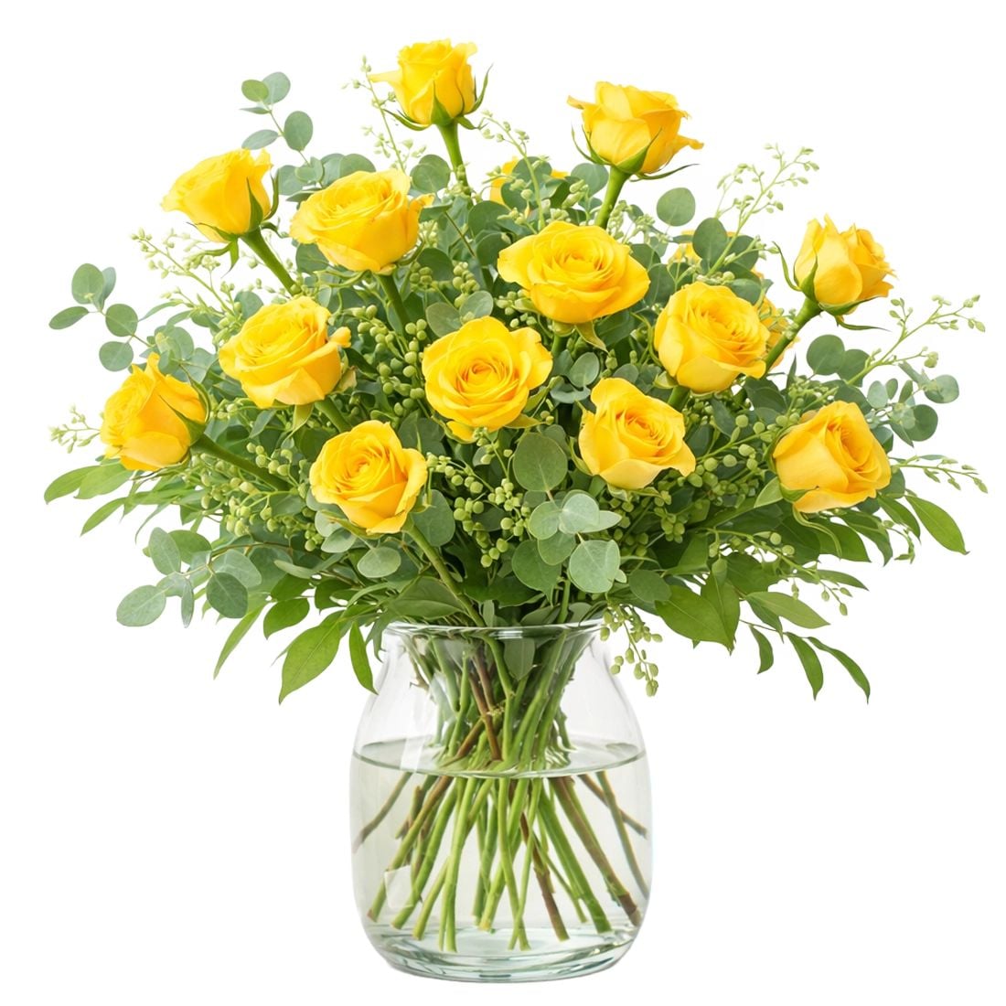 Bouquet yellow roses (Standard (S))