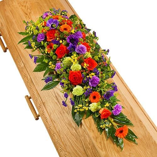 Funeral arrangement bright colored (Standard (S))