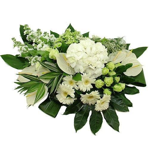 Modern funeral flower arrangement (Standard (S))