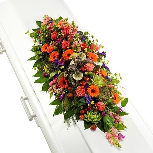Casket decoration expressive colours (Standard (S))