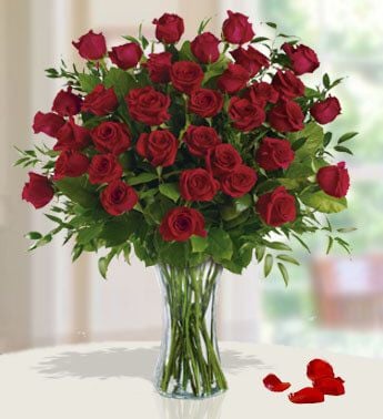 Breathtaking Roses (36 Red Roses)
