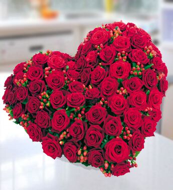 Precious Heart (60 Red Roses)