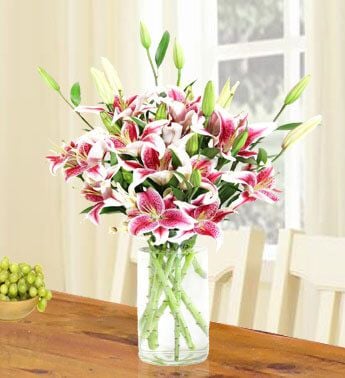 Magnificent Pink (45 Pink Lilies)