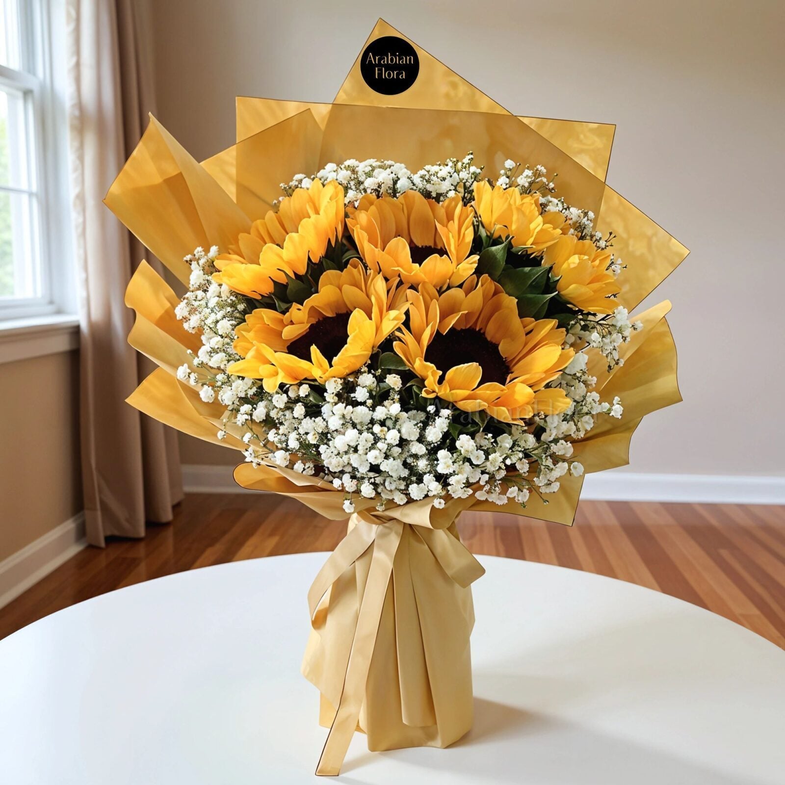 Bouquet of 5 Sunflowers (Classic)