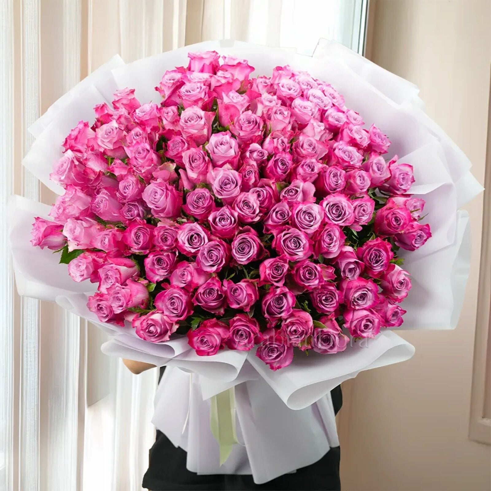 Royal Purple Roses Bouquet (Classic)