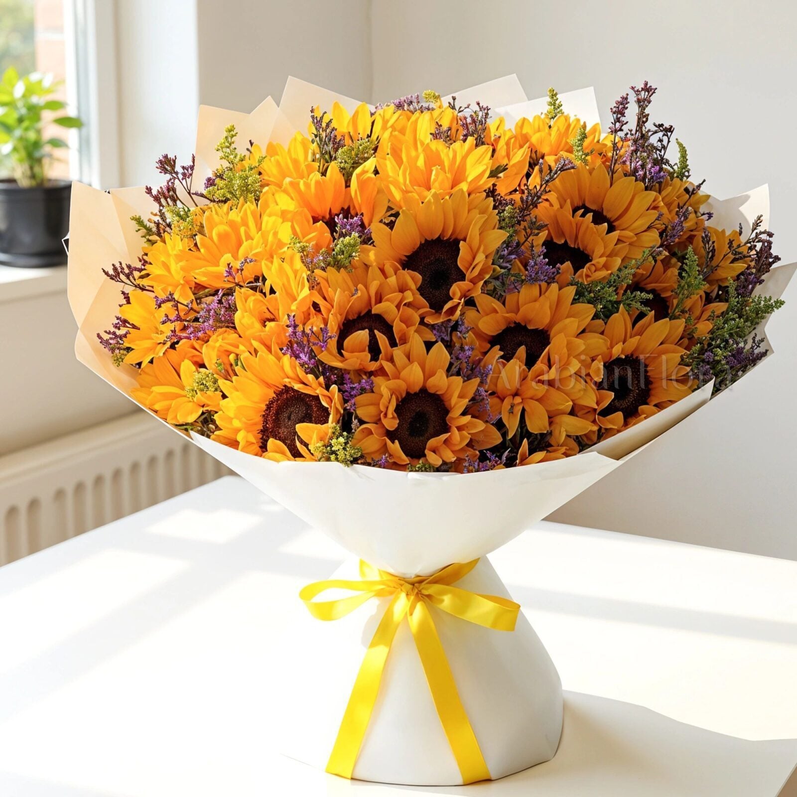 Bouquet of 25 Sunflowers (Classic)