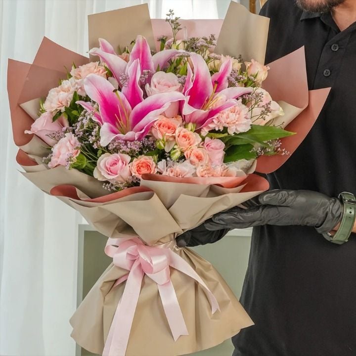 Pink Harmony Bouquet (Classic)