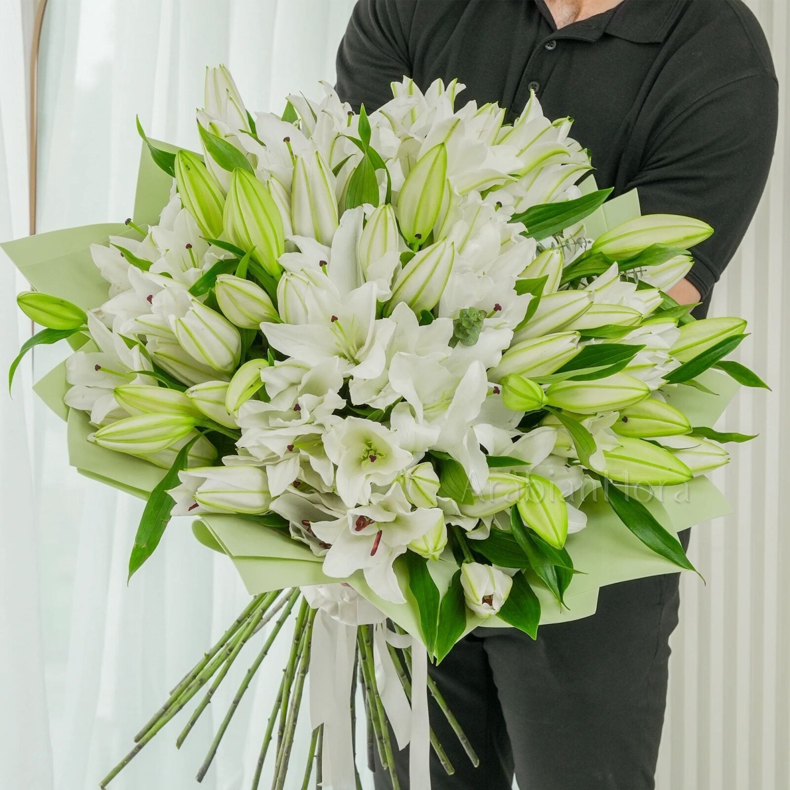Bouquet of White Lilies (Classic)