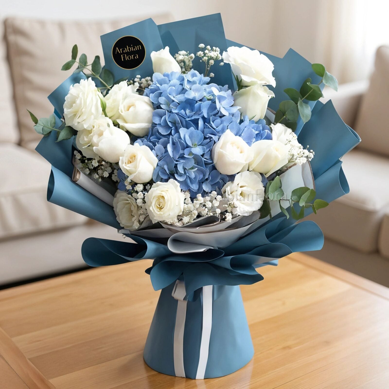 Bouquet of Roses & Hydrangea (Classic)