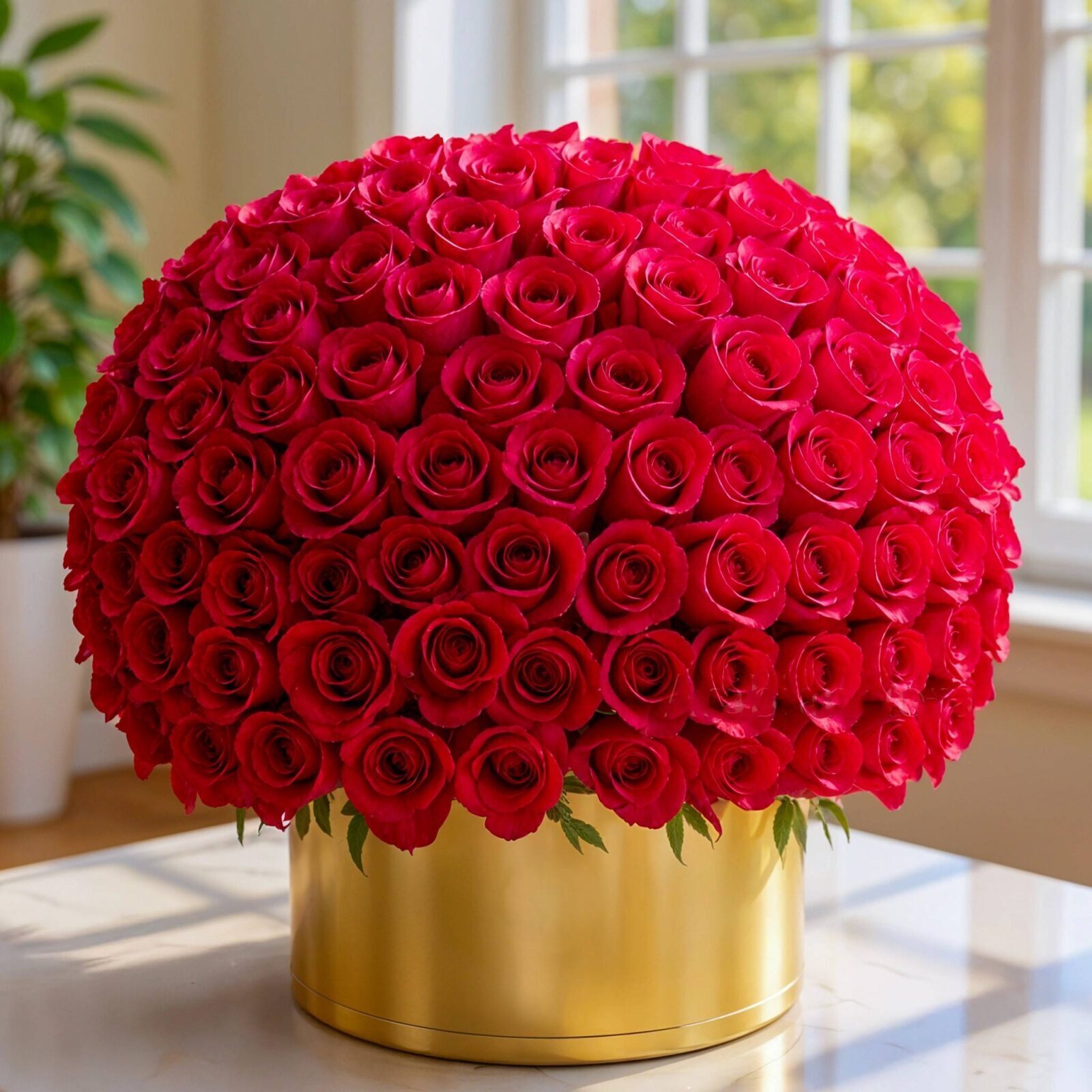 Luxurious Red Rose in Box (Classic)