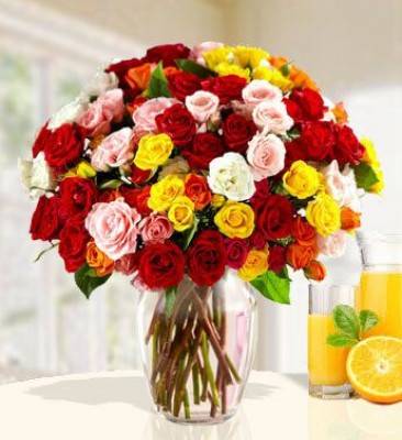 Assorted Color Roses (Classic)