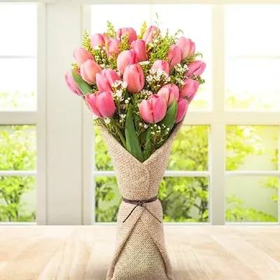 Pink Tulips Love (Classic)