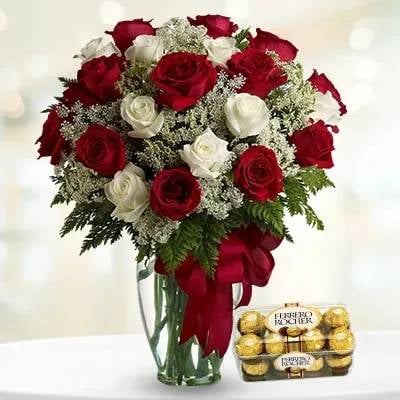 Pretty Petals With Chocolate (Classic)