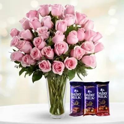 Perfect Pink With Chocolate