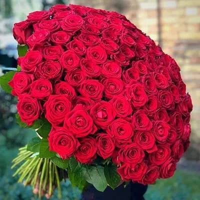 Bouquet Of 150 Red Roses (Classic)