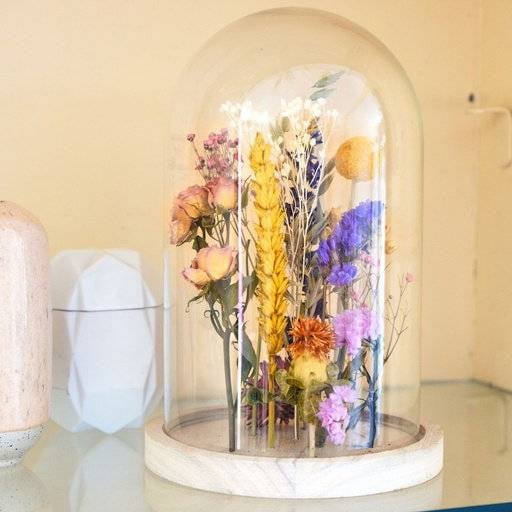 Dried flower bell