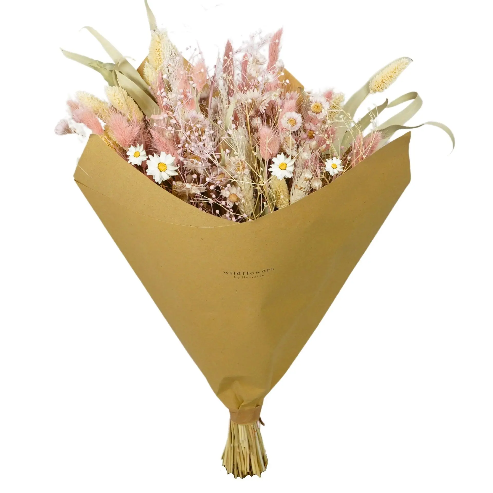 BLUSH dried flower bouquet
