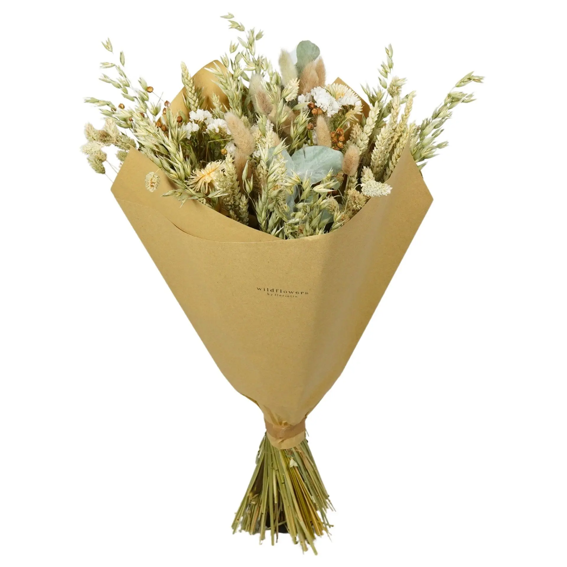 Natural dried flower bouquet