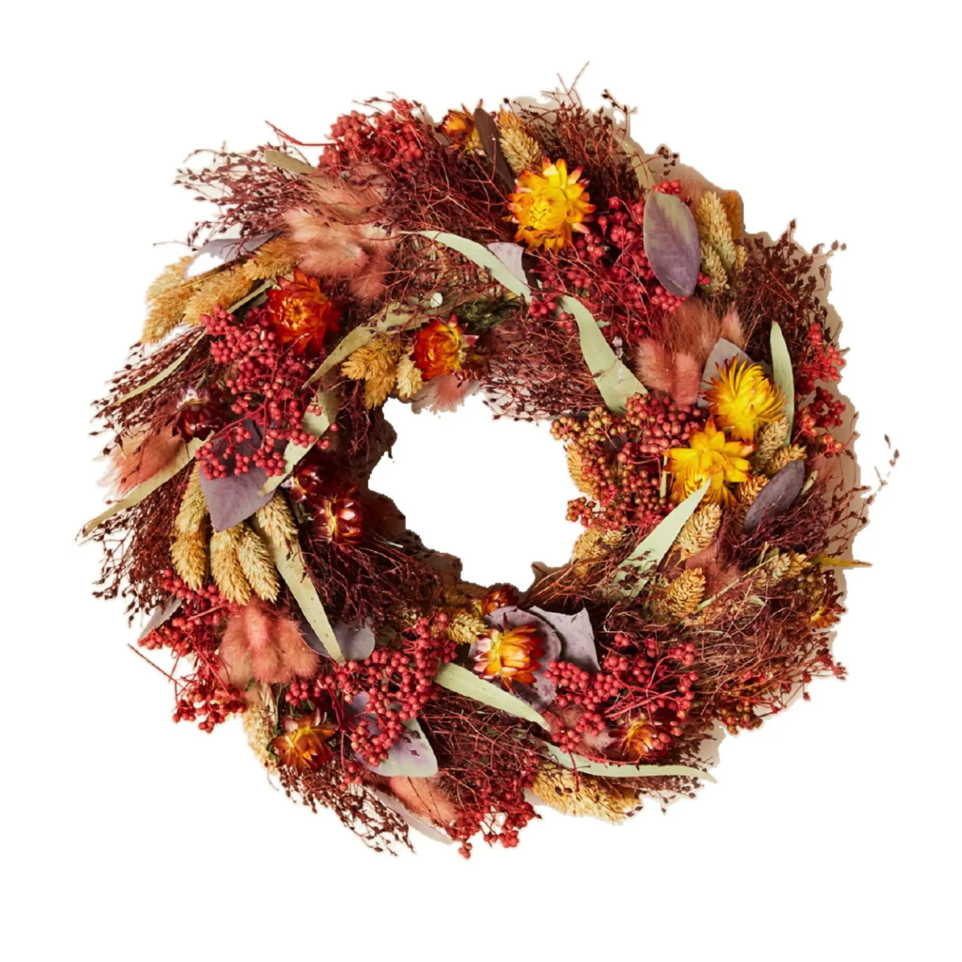Dried flower wreath TERRA