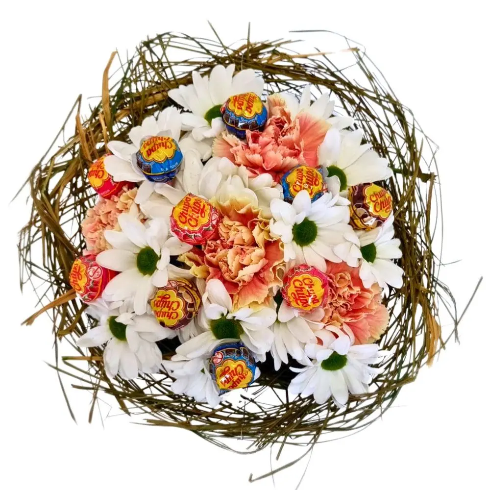 Flower bouquet CHUPA CHUPS