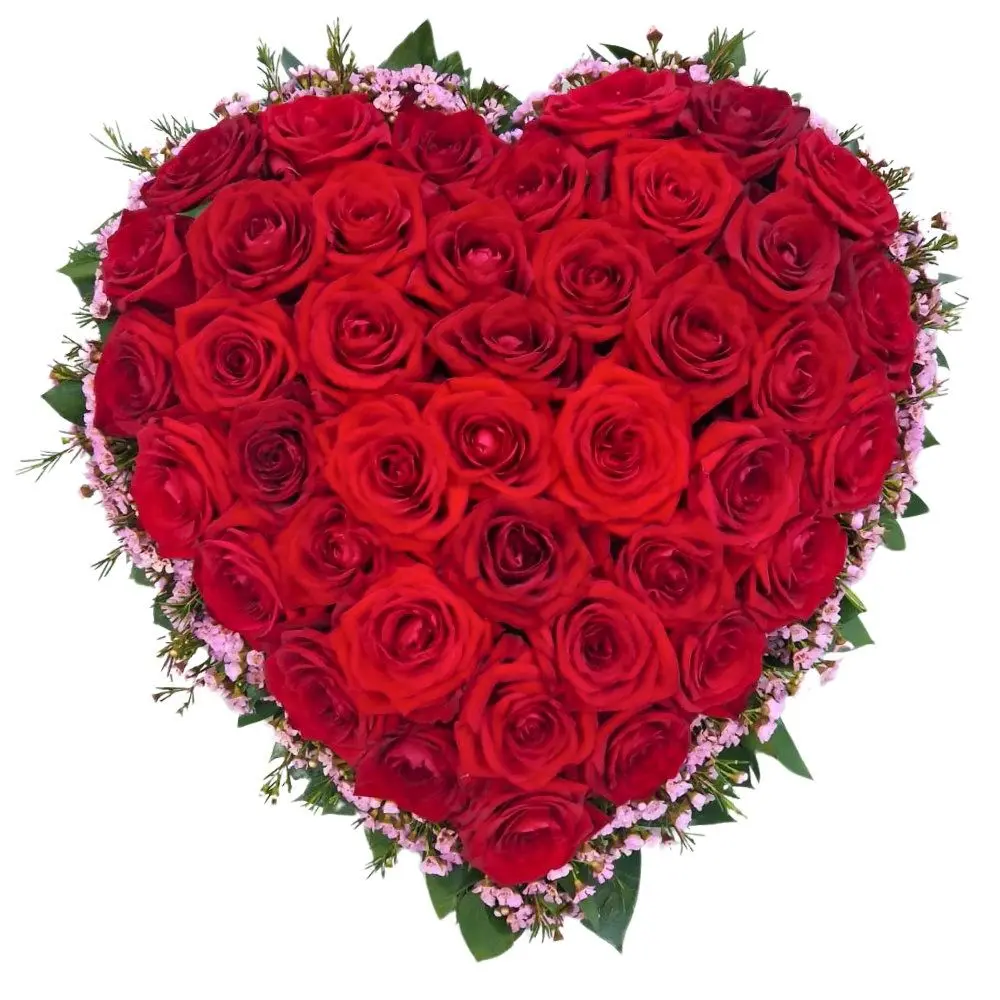 Mourning Heart Red